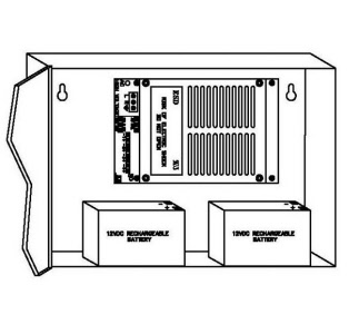 Power Supply with Battery Backup - 24 Volt, 3 AMP