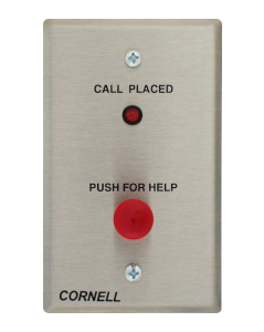 Emergency Station With Push On-Off Switch with Call Placed Light
