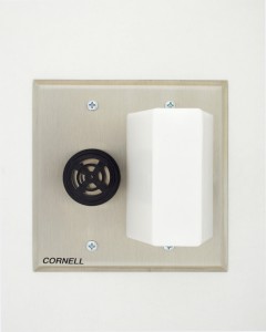 LS-201A/CH: Corridor Light on 2 Gang with chime & Buzzer and One Lamp