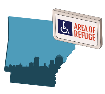 Area of Refuge Requirements in Arkansas