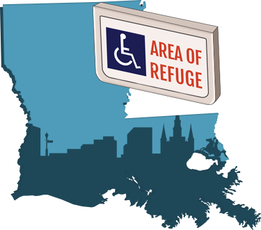 Area of Refuge Requirements in Louisiana