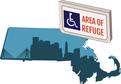 Area of Refuge Requirements in Massachusetts