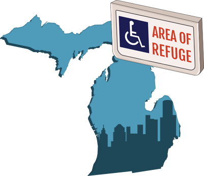 Area of Refuge Requirements in Michigan