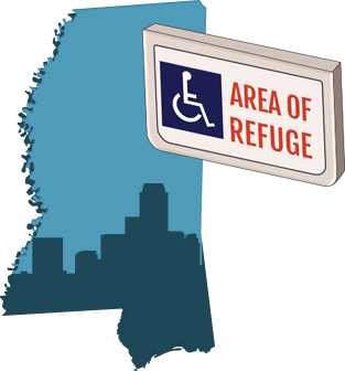 Area of Refuge Requirements in Mississippi