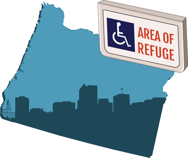 Area of Refuge Requirements in Oregon