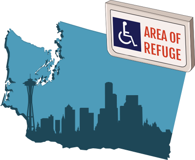 Area of Refuge Requirements in Washington