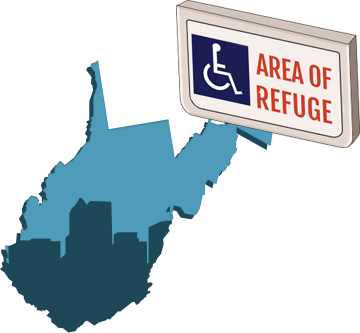 Area of Refuge Requirements in West Virginia