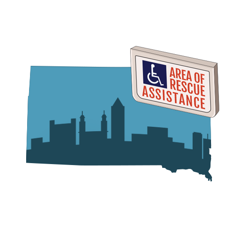 Area of Refuge Requirements in South Dakota