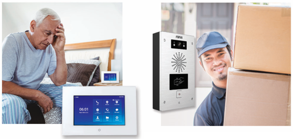 Cornell Communications introduces a unique, multimedia platform that supports new Voice and Video Doorbell capabilities innovative nurse call features by Cornell