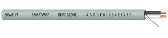 CB-4804P, SmartWire Cable for Rescue Assistance, Plenum, White Cable for Area of Refuge System