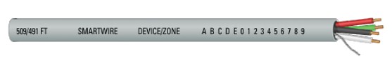 CB-4004P 4 Conductor / 18 Gauge Plenum Cable, White CB-4004P 4 Conductor / 18 Gauge Plenum Cable, White